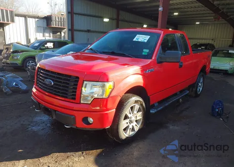 2014 Ford F-150 Stx from USA, damaged, VIN 1FTFX1EFXEFB91956